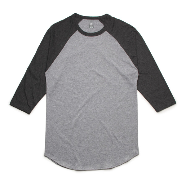 3/4 Raglan Tee Unisex Front